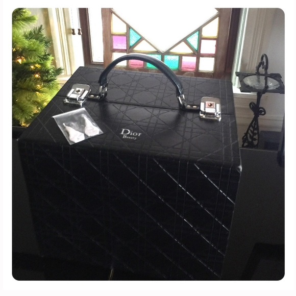 Dior Handbags - Dior Beauty Makeup or Jewelry Train Case